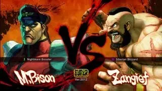 Sinix0 (M.Bison) vs LGI Brett Pexx (Gief) AE2012 (Casual)