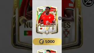 115 Nuno Mendez 🤯🔥 #fcmobile