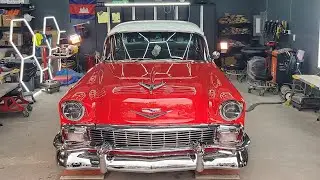 1954 BELAIR GETS CERAMIC COATED #viral #classic #oldschool 
