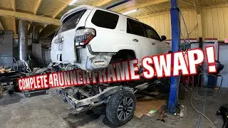 Complete frame swap on this Toyota 4Runner!