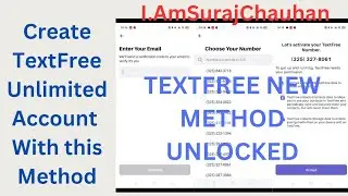 Create TextFree Unlimited Account With This New Method | TextFree Signup Problem Solve.