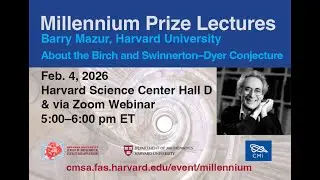 Barry Mazur | About the Birch and Swinnerton&ndash;Dyer Conjecture