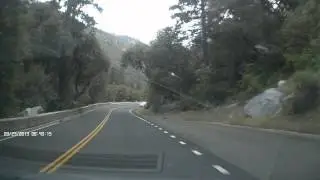 Leaving Yosemite Valley on Highway 140