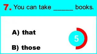 Easy English grammar for beginners ( 67 ) | Mixed Grammar Quizzes & Test