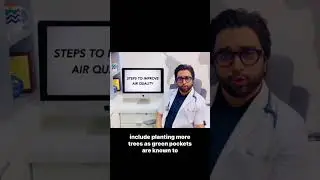 AQI - Air Quality Index. Steps to improve AQI by @DrSameerArbat  🫁