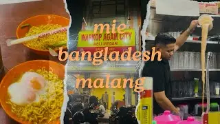 Viral Mie Bangladesh Malang. Warkop Agam City Medan kini hadir di Malang