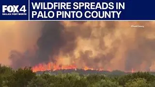 Wildfires burning in North Texas continue to grow