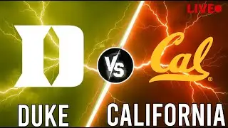 Duke Devils Vs California Golden Bears Live | NCAA Women's Basketball | PLAY BY PLAY | SCOREBOARD