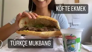 KÖFTE EKMEK || TÜRKÇE MUKBANG || #asmreating #mukbang #asmr #türkçeasmr #keşfet