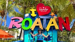 Ziplining in Roatan Honduras, Royal Caribbean Cruise