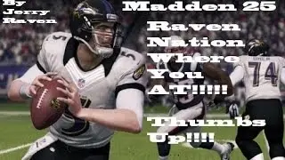 Madden 25 best defense online rank game Ravens vs Seahawks : Raven Nation!