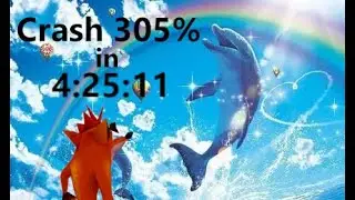 (Former World Record) Crash Trilogy 305% Speedrun in 4:25:11