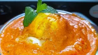 Egg Butter Masala Recipe | Hotel Style Creamy Egg Curry at Home