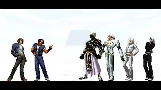 KOF Random Flash Kyo-1 & Another Kyo-1 (me) vs KOF 2003-XIII Bosses Team