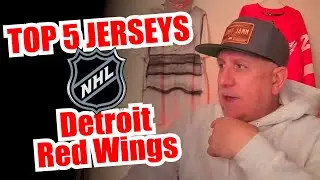 Ranking my top 5 NHL jerseys: Detroit red wings&hellip; I keep saying top 10 idk why lol