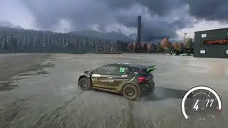 Ford Fiesta in dirt rally 2.0 WHAT A BEAST!