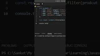 Filter array in JavaScript | JavaScript | Array | Filter