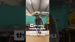 How to apply vinyl on acrylic face in under 30 seconds . No cap #signs #signshop #vinyllettering