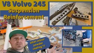 Sleeper Volvo 245 v8 | Suspension Reinforcement &  powder coating