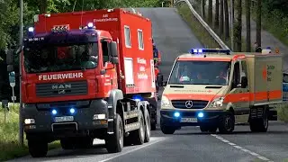 Viele Verletzte und Tote nach Terrorangriff | Einsatzfahrten in Nordhorn