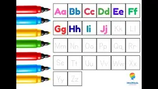 A to Z Caps & Small Alphabet Tracing for Kids | Dotted Letters A&ndash;Z Practice | Hindi