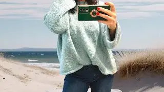 Wyjątkowy miękki sweter z alpaki -szydełko tunezyjskie / Ultra soft alpaca sweater- tunisian crochet