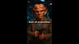 Rule of acquisition #289 Star Trek Humor