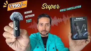 Rode Mic Killer in ₹790 only 🤩 Best wireless mic under 1000 in India ⚡️ GRENARO wireless mic review