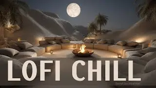(4K) Peaceful Lo-Fi Background Music for Relaxation | Calm Evenings | Rest
