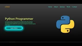 How to create a simple home page design using html and css