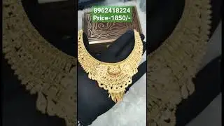 new design gold forming necklace | Online payment | artificial jewellery | #necklace | subscribe😊🇮🇳