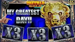 🎉My Greatest Day with ❌3 Big Lucky Sunsets at Buffalo Gold Slot -  High Limit