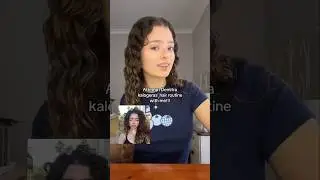 Attempt Demitra kalogeras&rsquo; hair routine with me! by vienna..shore #hairroutine #curlyhair #curls