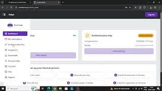 Authentication Key Generation | Print Fast | Integration for Bubble.io