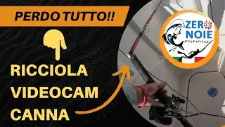 Disastro totale! Perdo la ricciola, videocamera e spacco la canna.