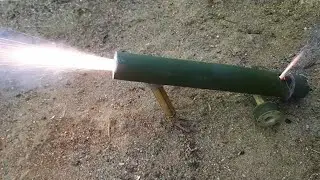 How to make a bamboo cannon | Home made bamboo cannon | Mystify Ideas