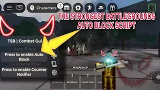 | OP | Auto block script for The Strongest Battlegrounds.  | TSB |#roblox #autoblock #scripting #tsb