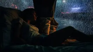 ⚡️ ThunderRain Sound😴 Sleep in the cozy tent on a rainy day  Sleep ,Meditation with Rain Sound