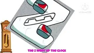 Hickory Dickory Dock The Z Went Up The Clock Alphabet Lore Oh No Crash.......