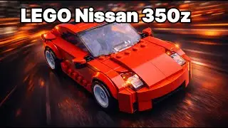 LEGO Nissan 350Z &mdash; Full Build Timelapse (5 Minutes of Pure Style)