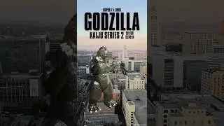 Super7 x Toho Godzilla Kaiju Series 2 Silver Screen Unboxing! 📽️🖤✨ #super7 #blindbox #unboxing
