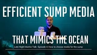 Late Night Marine Talk Efficient Sump Building with the right media that are natural