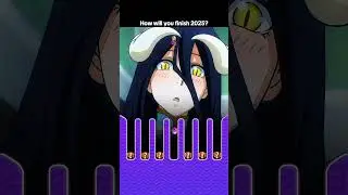 Альбедо проходит маску &laquo;How will you finish 2025?&raquo; #overlord #владыка #albedo #аниме #повелитель