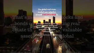 The global real estate market was valued at around USD 379 trillion in 2022