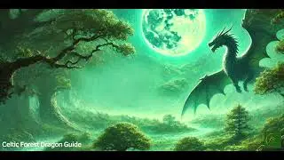 Celtic Forest Dragon Guide, 60 Minute Shamanic Drum Journey, Calm, Clarity, Protection