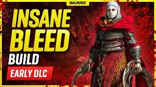 Elden Ring - Insane Bleed Build with Curseblade's Cirque - Early DLC