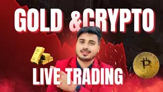 🟢 Today&rsquo;s Live Market Analysis | Gold, Bitcoin, Ethereum, Forex | Hindi Live Trading