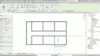 رسم مساقط الجدران Revit 2D