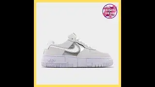 Женские кроссовки Nike Air Force 1 Low Pixel Gold Chain (Белый)