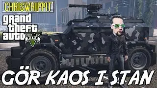 GÖR KAOS I STAN MED NYA VAPEN-BILEN | GTA 5 *FREEROAM* med SoftisFFS